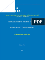 Estructura Del Informe