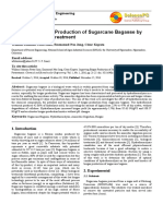 Improving Biogas Production of Sugarcane Bagasse by Hydrothermal Pretreatment - Penting