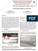 Case Study of Flood Risk Evaluation in Surat City