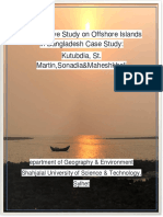 Comparative Study On Offshore Islands in Bangladesh Case Study: Kutubdia, St. Martin, Sonadia & Maheshkhali