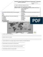 Prueba de Oceanos y Continentes