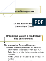 Database Management: Dr. Md. Rakibul Hoque University of Dhaka