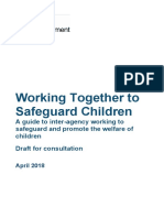 Working Together To Safeguard Children 2018