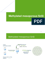 Methylated Mesoporous Snsi