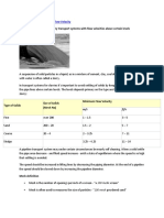 Slurry Transport - Minimum Flow Velocity