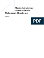 The Great Muslim Scientist and Philosopher Imam Jafar Ibn Muhammad Al Sadiq A S PDF