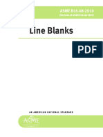 ASME B16.48-2010 Line Blanks