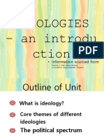 Ideologies An Introduction