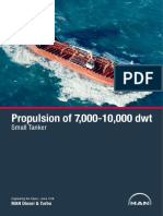 Propulsion of 7,000-10,000 DWT Small Tanker 20.05.2013