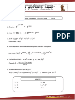 Simulacro - Algebra