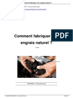 Comment Fabriquer Son Engrais Naturel