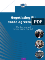 Negotiating EU Trade Agreements: Who Does What and How We Reach A Final Deal