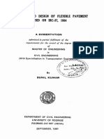 Computer Aided Design of Flexible Pavement BASED ON IRC-37, 1984