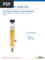 Des-Case Sales Sheet VOA Oil Sight Glass & Level Monitor