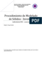 Modelado de Sólidos en Inventor