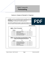 Tutorial - Forecasting