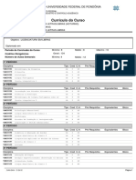 Matriz Curricular Curso Letras PDF