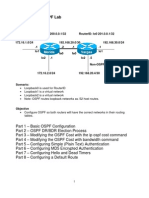 Single Area OSPF Lab: Merida Vargas