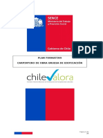 Planificacion Carpintero de Obra Gruesa PDF