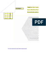 Re: How To Determine The Angle Within Hexagonal Spiral?