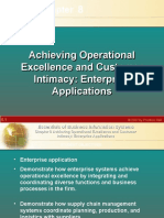 Achieving Operational Excellence and Customer Intimacy: Enterprise Applications