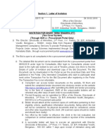 Pmu - Tender Document