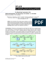 Aacl Bioflux: Chitosan Based Chemical Sensors For Determination of Mercury in Water: A Review