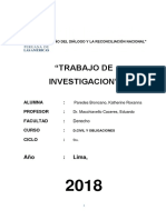 Obligaciones - TRABAJO FINAL