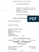 Formato de Escritura de Propiedad en PH