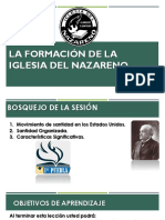 La Formación de La Iglesia Del Nazareno