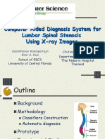 Computer Aided Diagnosis System For Lumbar Spinal Stenosis Using X-Ray Images