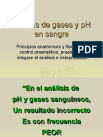 Analisis de Gases en Sangre