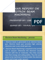 Elecron Beam Machining