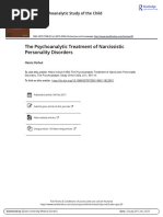 Kohut THE PSYCHOANALYTIC TREATMENT OF NARCISSISTIC PERSONALITY DISORDERS