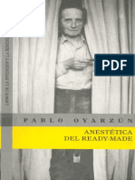 Antestetica Del Ready Made PDF