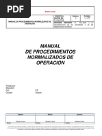 FS-MA-FR-01 Manual de Procedimientos Normalizados de Operación E-3 Feb 2018