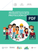 Guía para Elaborar o Actualizar El Programa Escolar de Protección Civil