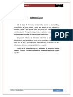 Informe 1 Propiedades Fisicas y Mecanicas Rocas PDF