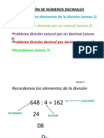 Division Numeros Decimales