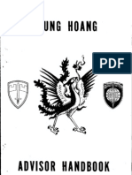 1970 Vietnam Phoenix Program Advisor Handbook