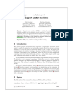 Support Vector Machines (SVM) Models in Stata