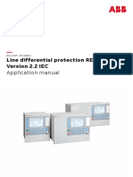  Application Manual Line Differential Protection RED670 Version 2.2 IEC