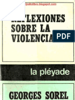 George Sorel - Reflexiones Sobre La Violencia