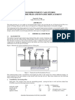 Ground Improvement Case Studies Chemical Lime Piles