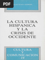 La Cultura Hispánica y La Crisis de Occidente