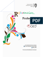 Referencias de Profesores de La Facultad de Derecho