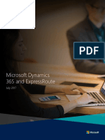 Microsoft Dynamics 365 and ExpressRoute