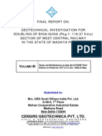 Final Report-Volume-III For Bina-Guna Pkg-1 (Structures From CH 977 (1) .3 Km. To CH 1095.0 KM.)