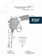 Mannlicher Pistol Patent