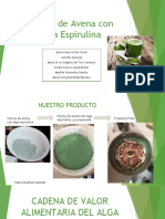 Harina de Avena Con Alga Espirulina